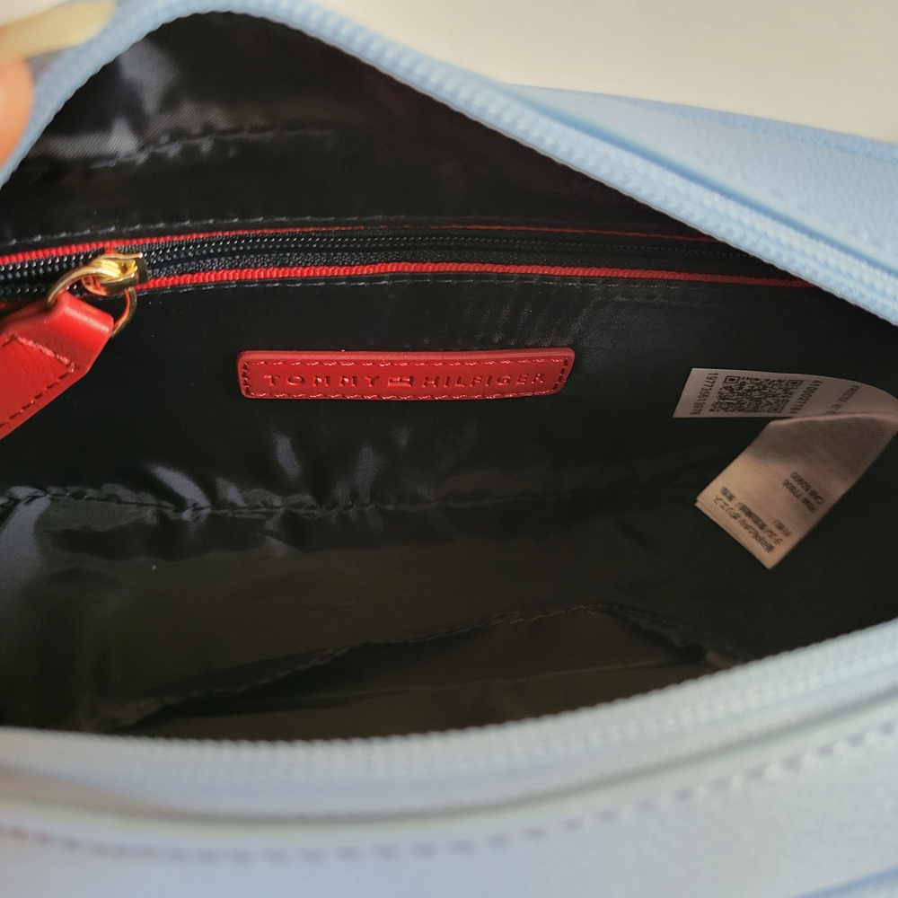 Blue Tommy Hilfiger Crossbody Bag - Picture 6 of 9